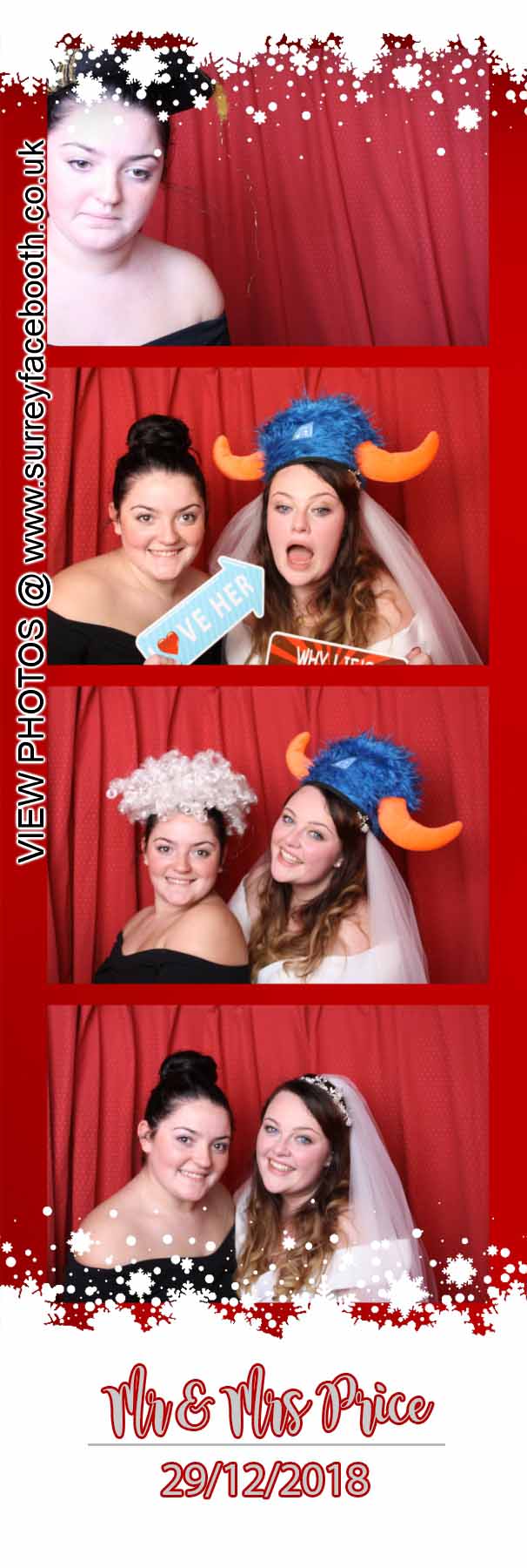 Lewis & Beth's Wedding | View more photos from the event at galleries.surreyfacebooth.co.uk/u/Surrey-FaceBooth/Lewis-Beths-Wedding